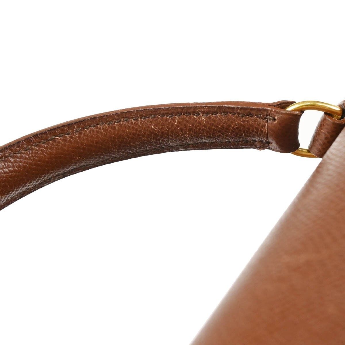 Hermes Hermes Kelly Handbag Brown Courchevel with Gold Hardware Size ONE SIZE - 6 Thumbnail