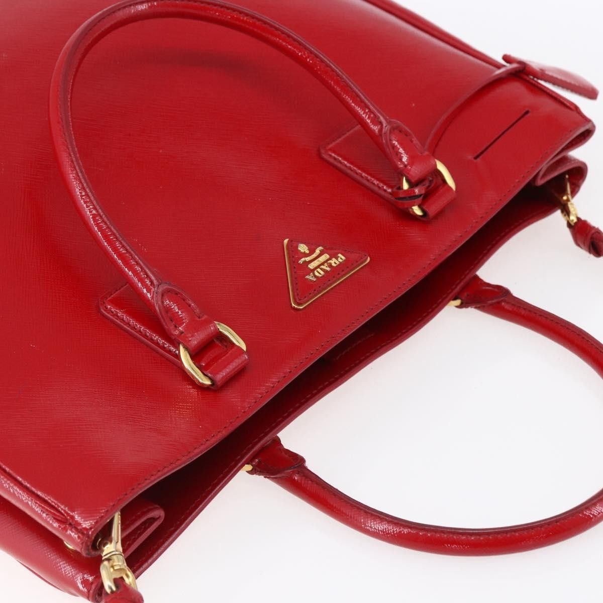 Prada Prada Lux Open Tote Vernice Saffiano Leather Size ONE SIZE - 16 Thumbnail