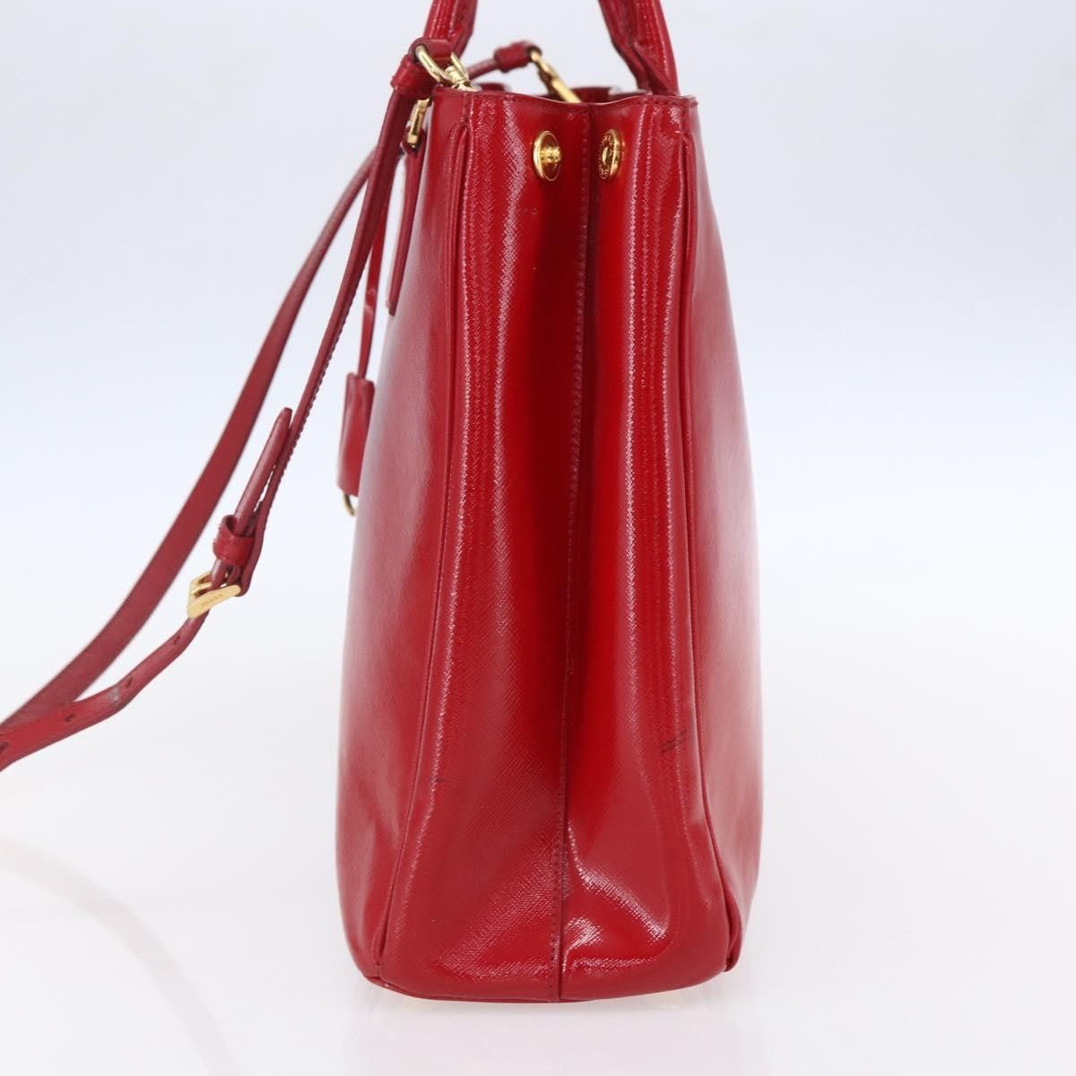 Prada Prada Lux Open Tote Vernice Saffiano Leather Size ONE SIZE - 4 Thumbnail
