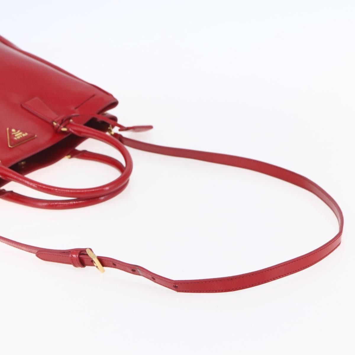 Prada Prada Lux Open Tote Vernice Saffiano Leather Size ONE SIZE - 7 Thumbnail