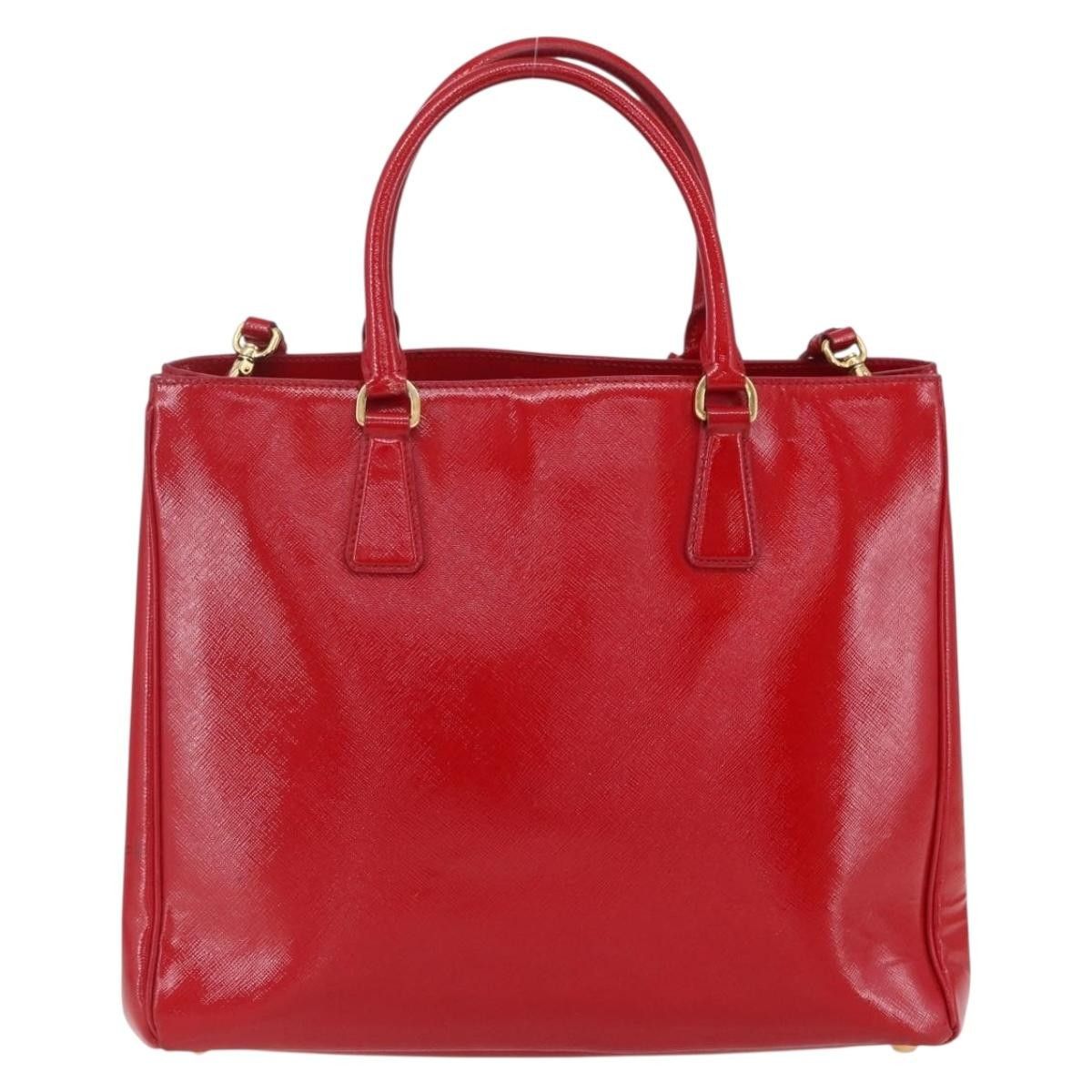Prada Prada Lux Open Tote Vernice Saffiano Leather Size ONE SIZE - 2 Thumbnail