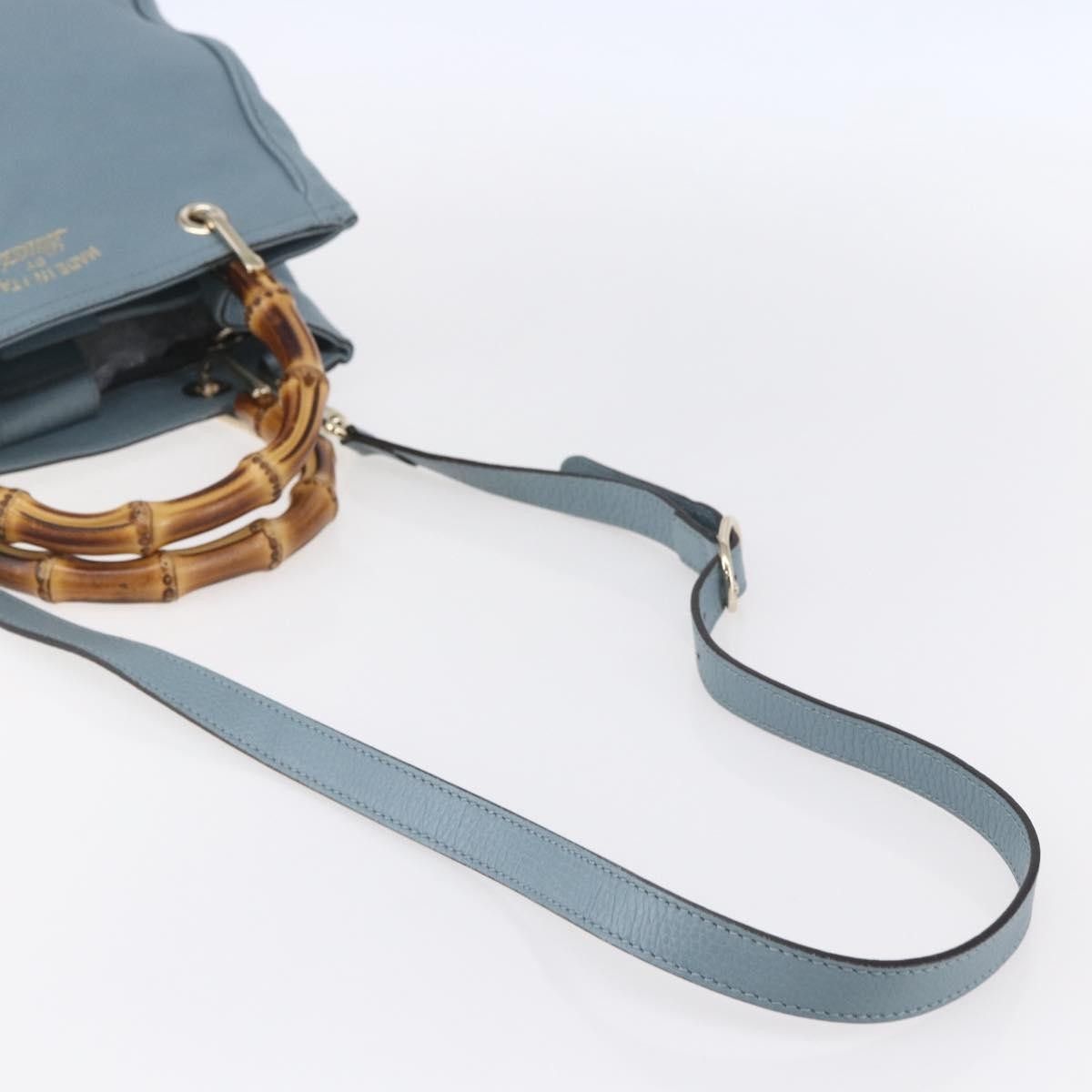 Gucci Gucci Bamboo Shopper Tote Leather Size ONE SIZE - 8 Thumbnail
