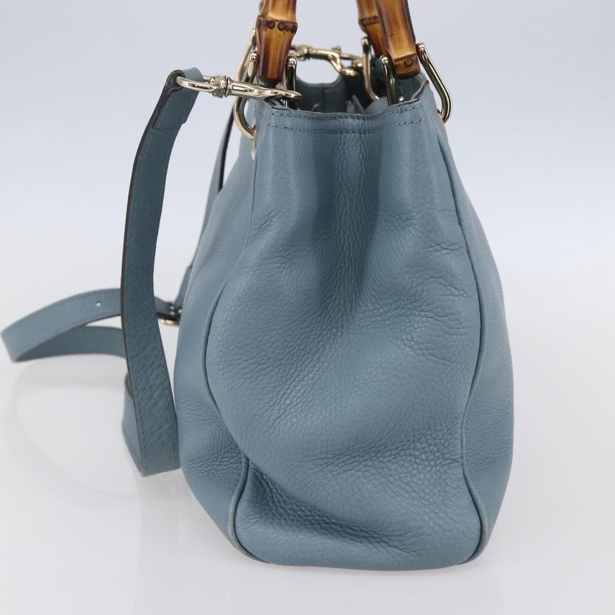 Gucci Gucci Bamboo Shopper Tote Leather Size ONE SIZE - 4 Thumbnail