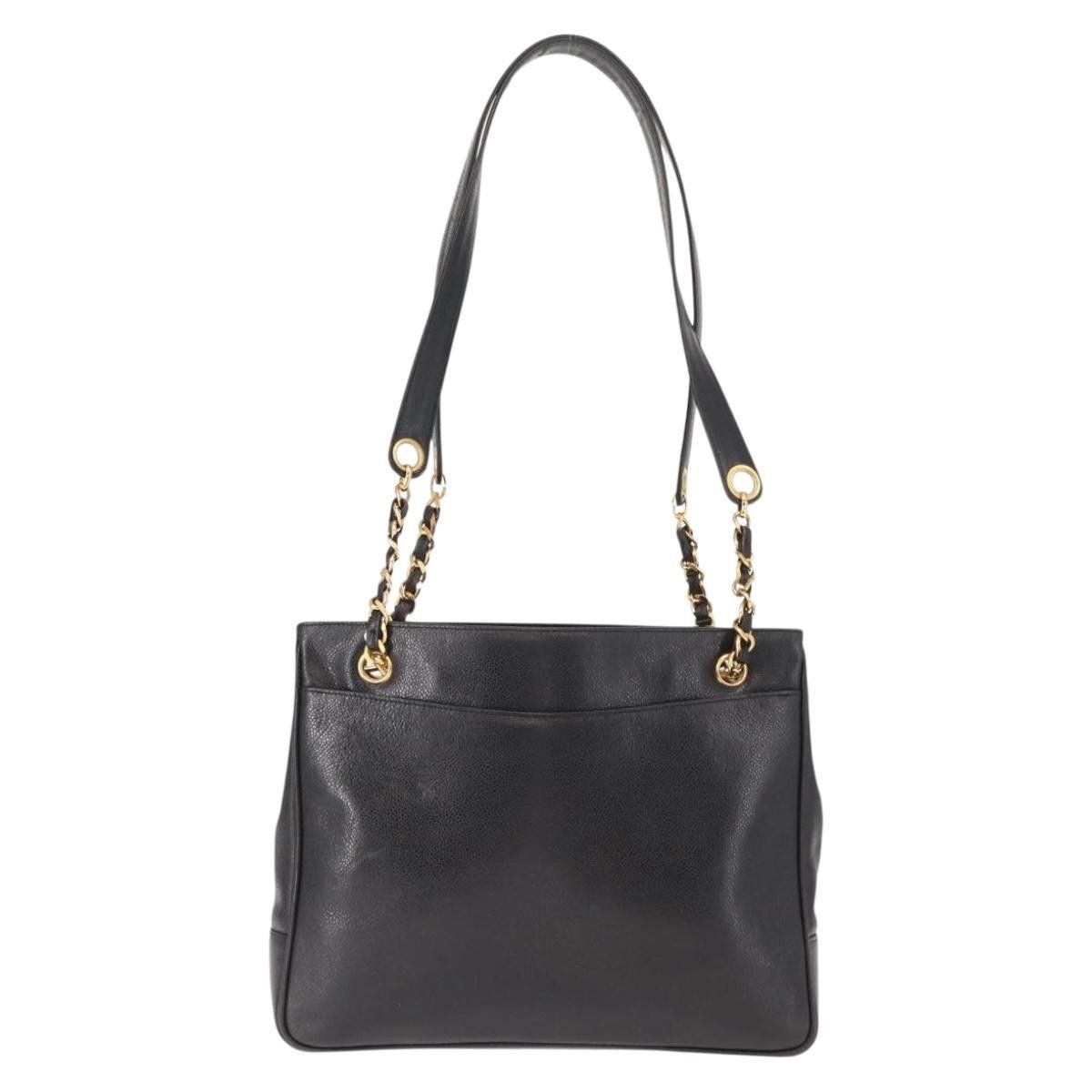 Chanel Chanel Vintage CC Chain Tote Caviar Size ONE SIZE - 2 Thumbnail