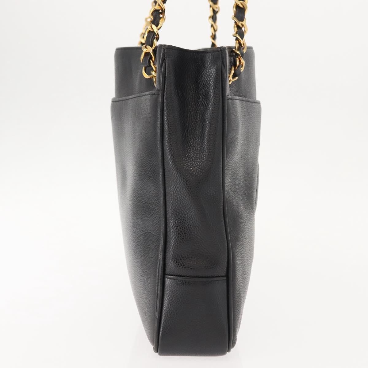 Chanel Chanel Vintage CC Chain Tote Caviar Size ONE SIZE - 4 Thumbnail