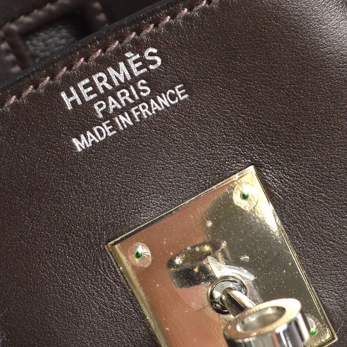 Hermes Hermes Birkin Handbag Vibrato and Box Calf Size ONE SIZE - 4 Thumbnail