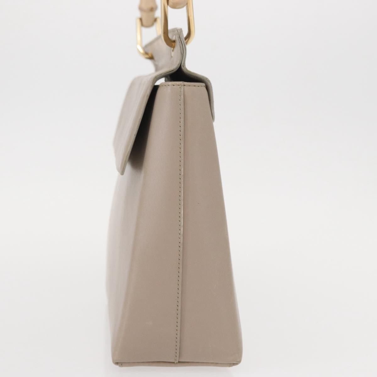 Gucci Gucci Vintage Bamboo Handle Leather Size ONE SIZE - 3 Thumbnail