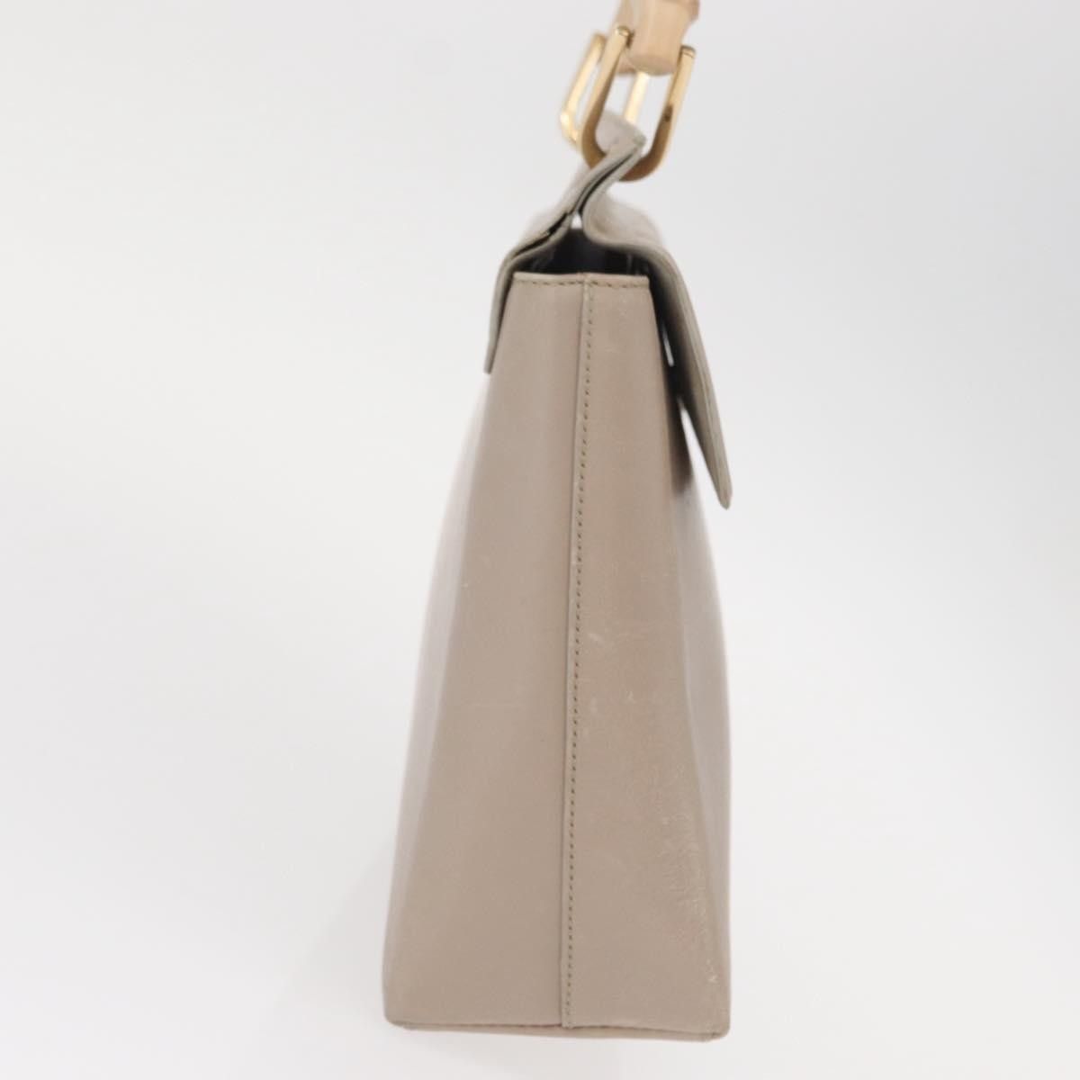 Gucci Gucci Vintage Bamboo Handle Leather Size ONE SIZE - 4 Thumbnail