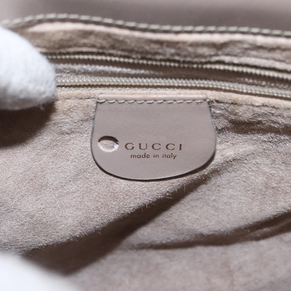 Gucci Gucci Vintage Bamboo Handle Leather Size ONE SIZE - 6 Thumbnail