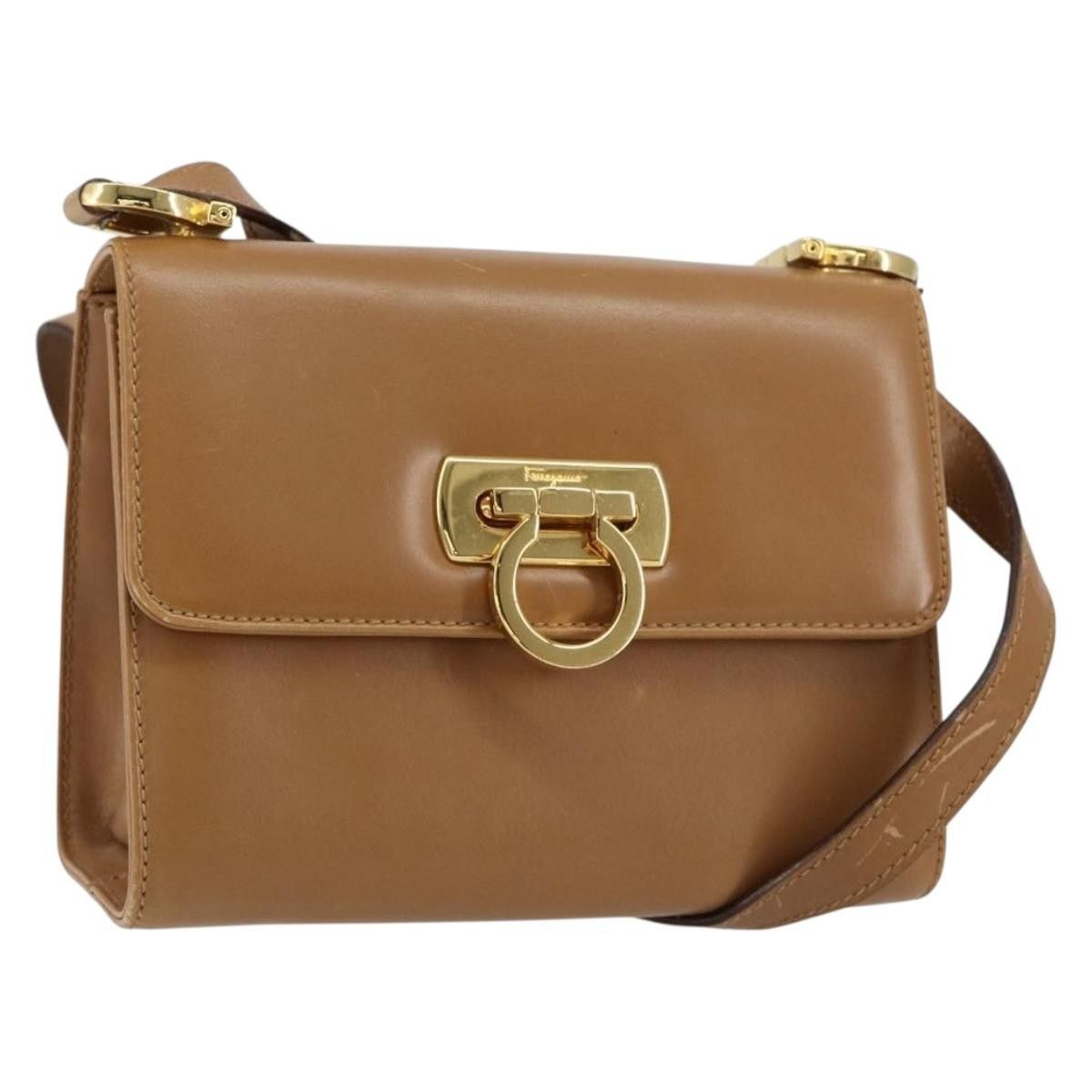 Salvatore Ferragamo Salvatore Ferragamo Gancini Leather Size ONE SIZE - 17 Thumbnail