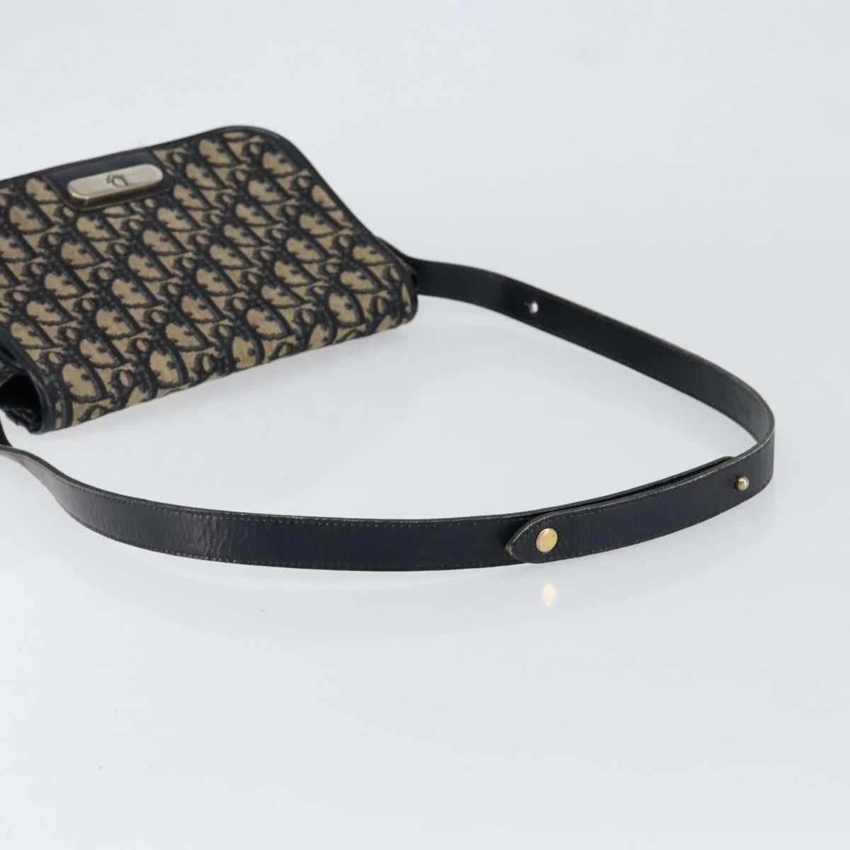 Dior Christian Dior Vintage Trotter Shoulder Bag Canvas Size ONE SIZE - 7 Thumbnail