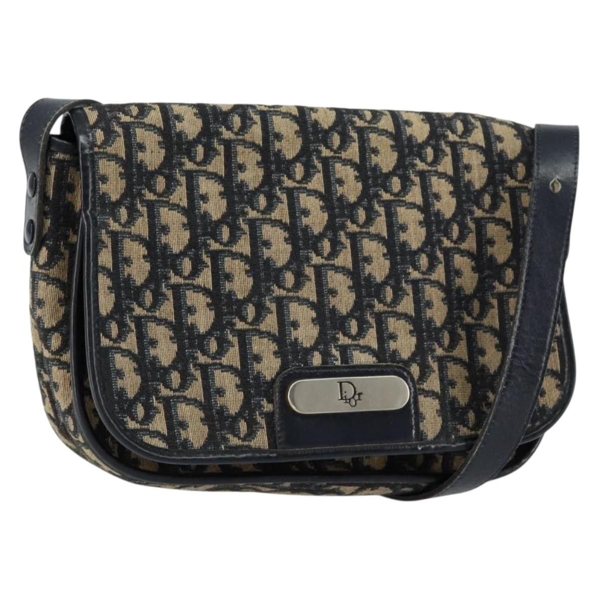 Dior Christian Dior Vintage Trotter Shoulder Bag Canvas Size ONE SIZE - 18 Thumbnail