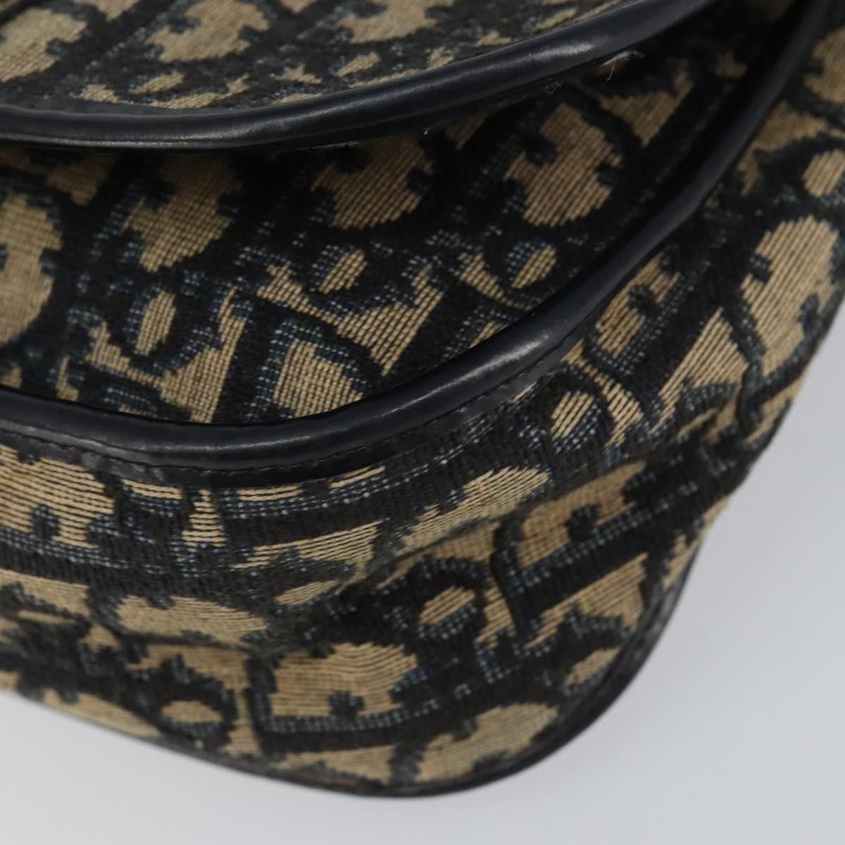 Dior Christian Dior Vintage Trotter Shoulder Bag Canvas Size ONE SIZE - 8 Thumbnail