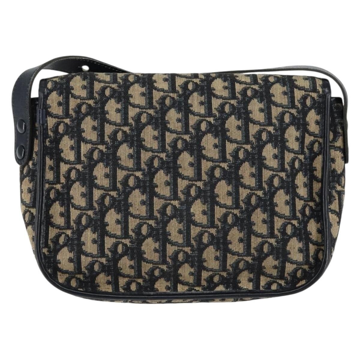 Dior Christian Dior Vintage Trotter Shoulder Bag Canvas Size ONE SIZE - 2 Thumbnail