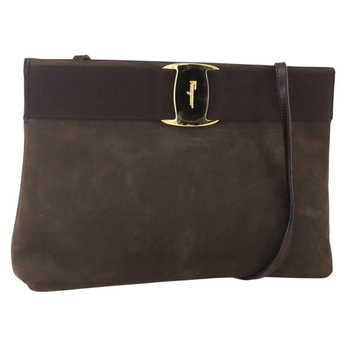 Salvatore Ferragamo Salvatore Ferragamo Vala Suede Size ONE SIZE - 16 Thumbnail