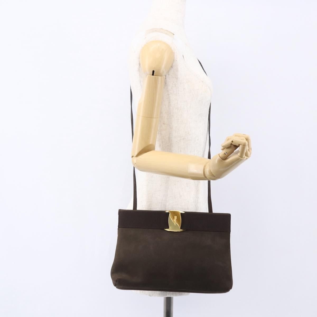 Salvatore Ferragamo Salvatore Ferragamo Vala Suede Size ONE SIZE - 12 Thumbnail