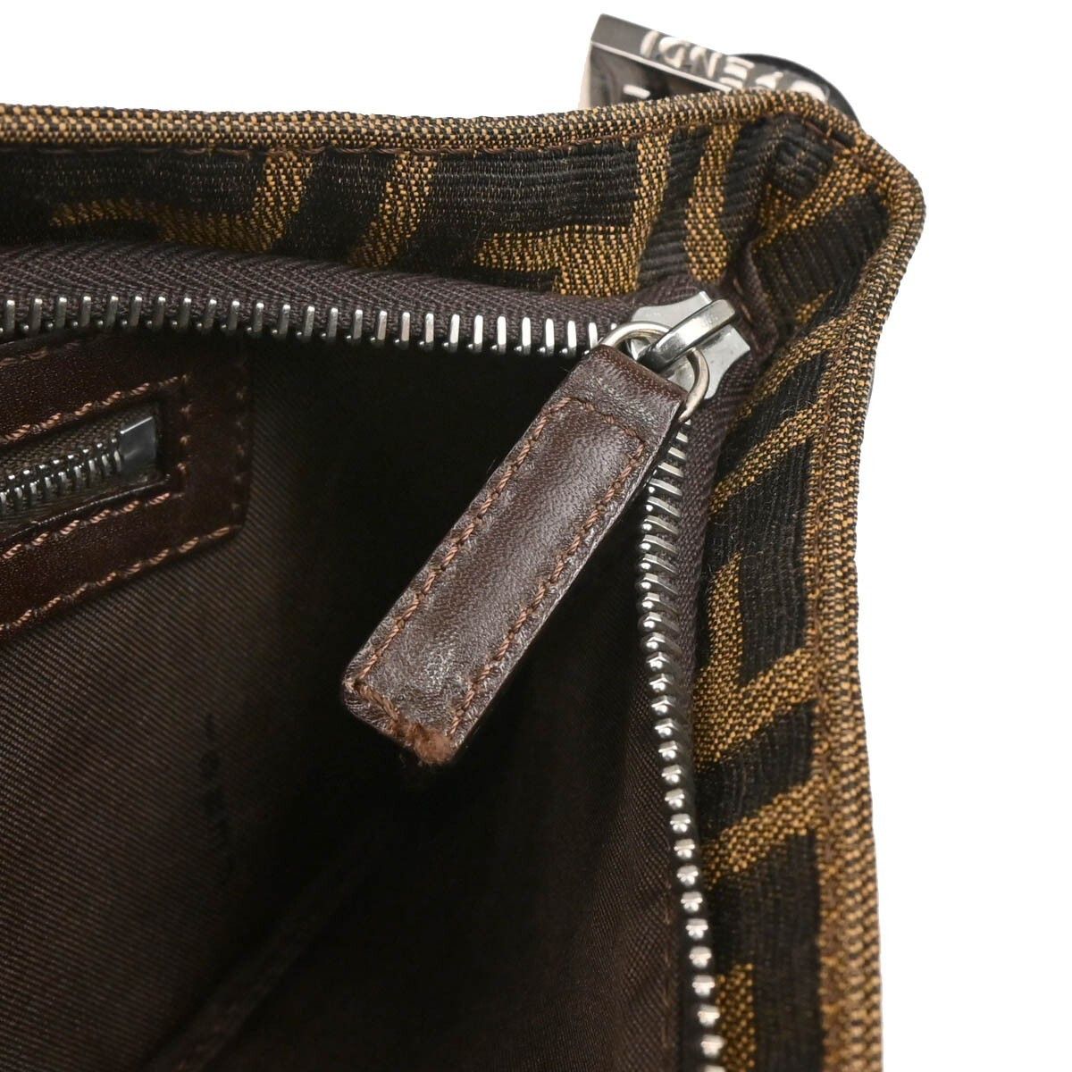 Fendi Fendi Baguette Pochette Zucca Canvas Size ONE SIZE - 9 Thumbnail