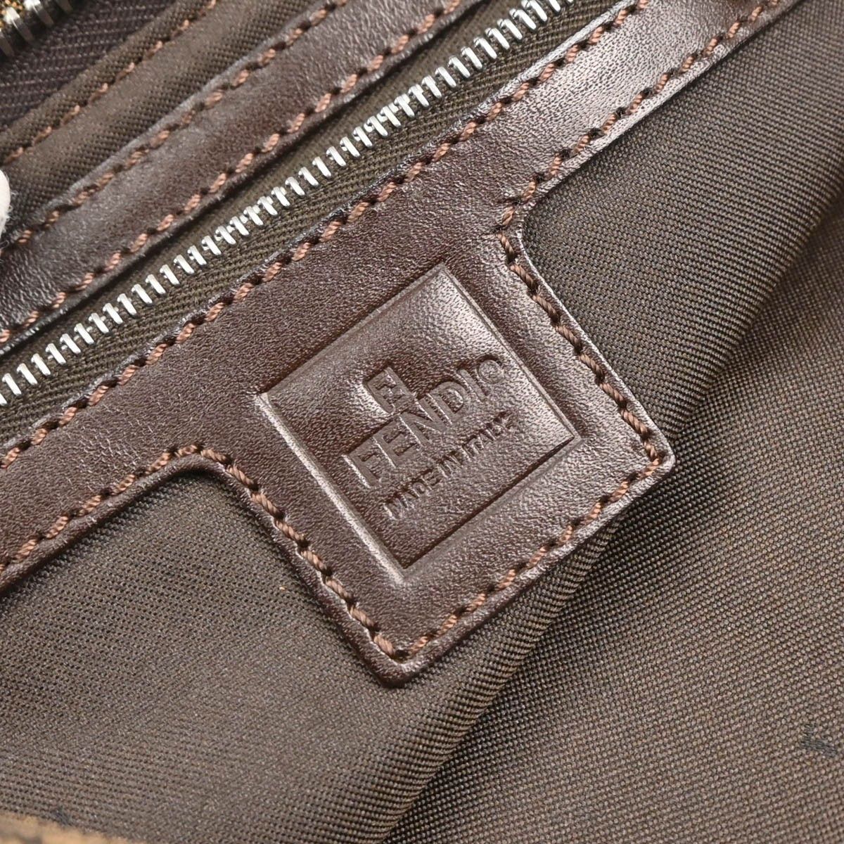 Fendi Fendi Baguette Pochette Zucca Canvas Size ONE SIZE - 4 Thumbnail