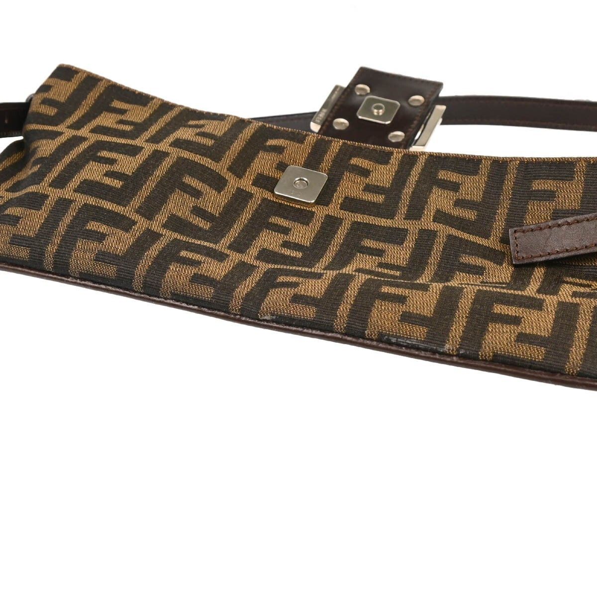 Fendi Fendi Baguette Pochette Zucca Canvas Size ONE SIZE - 7 Thumbnail