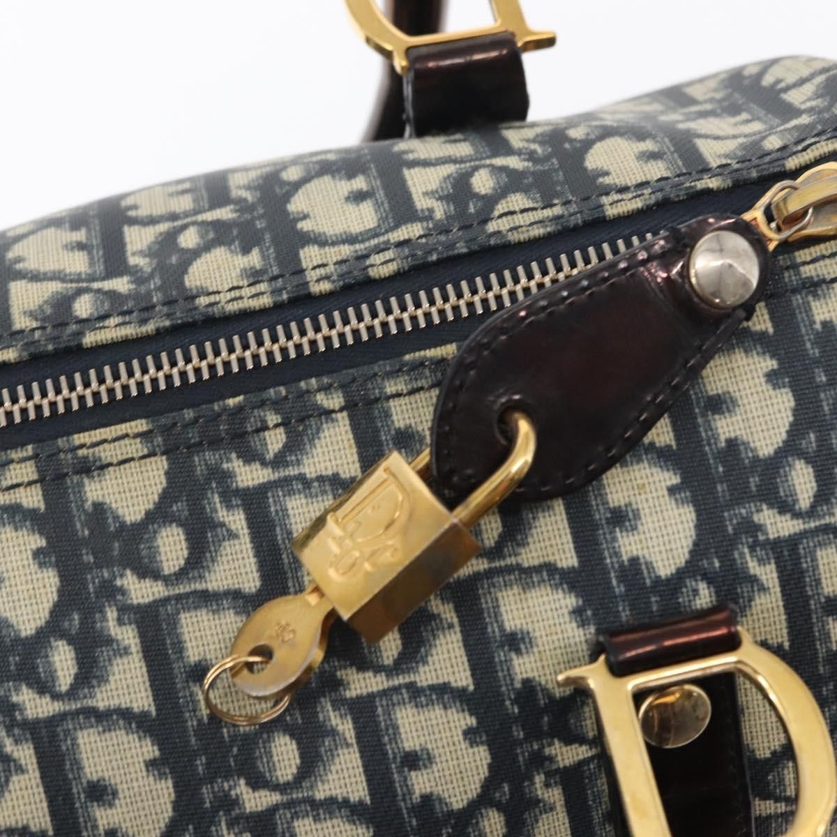 Dior Christian Dior Vintage Trotter Boston Bag Diorissimo Canvas Size ONE SIZE - 17 Thumbnail