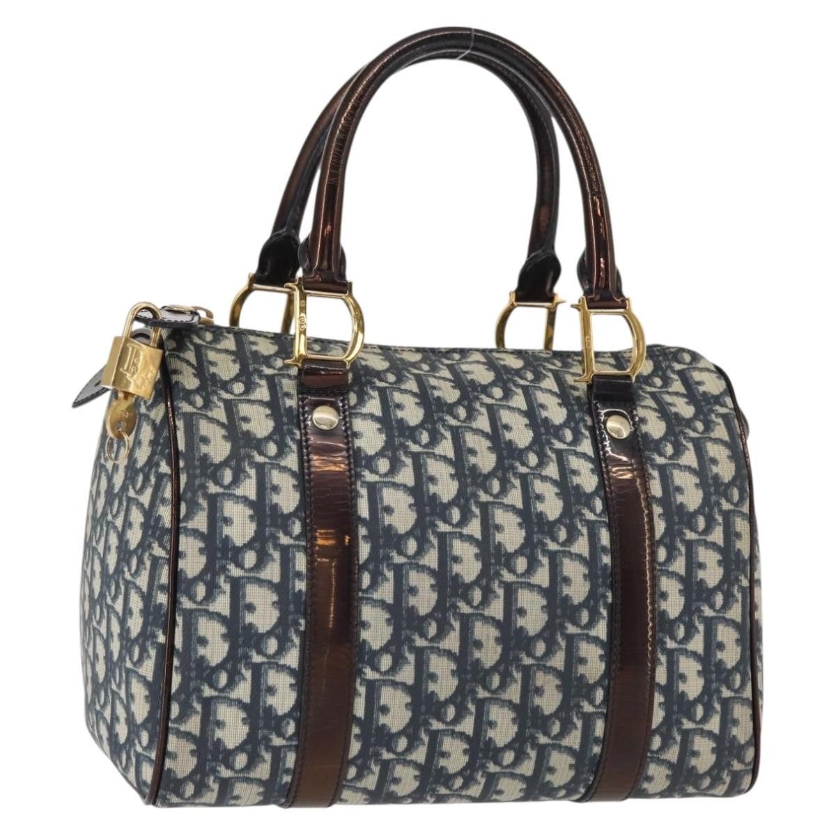 Dior Christian Dior Vintage Trotter Boston Bag Diorissimo Canvas Size ONE SIZE - 22 Thumbnail