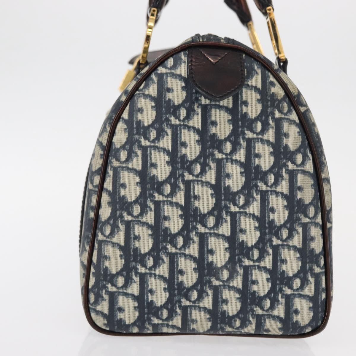 Dior Christian Dior Vintage Trotter Boston Bag Diorissimo Canvas Size ONE SIZE - 3 Thumbnail