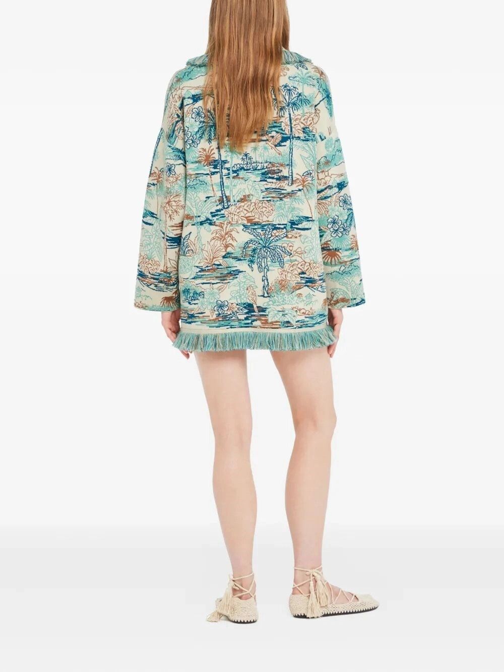 Alanui `Lost In Paradise` Cardigan Size L / US 10 / IT 46 - 4 Thumbnail