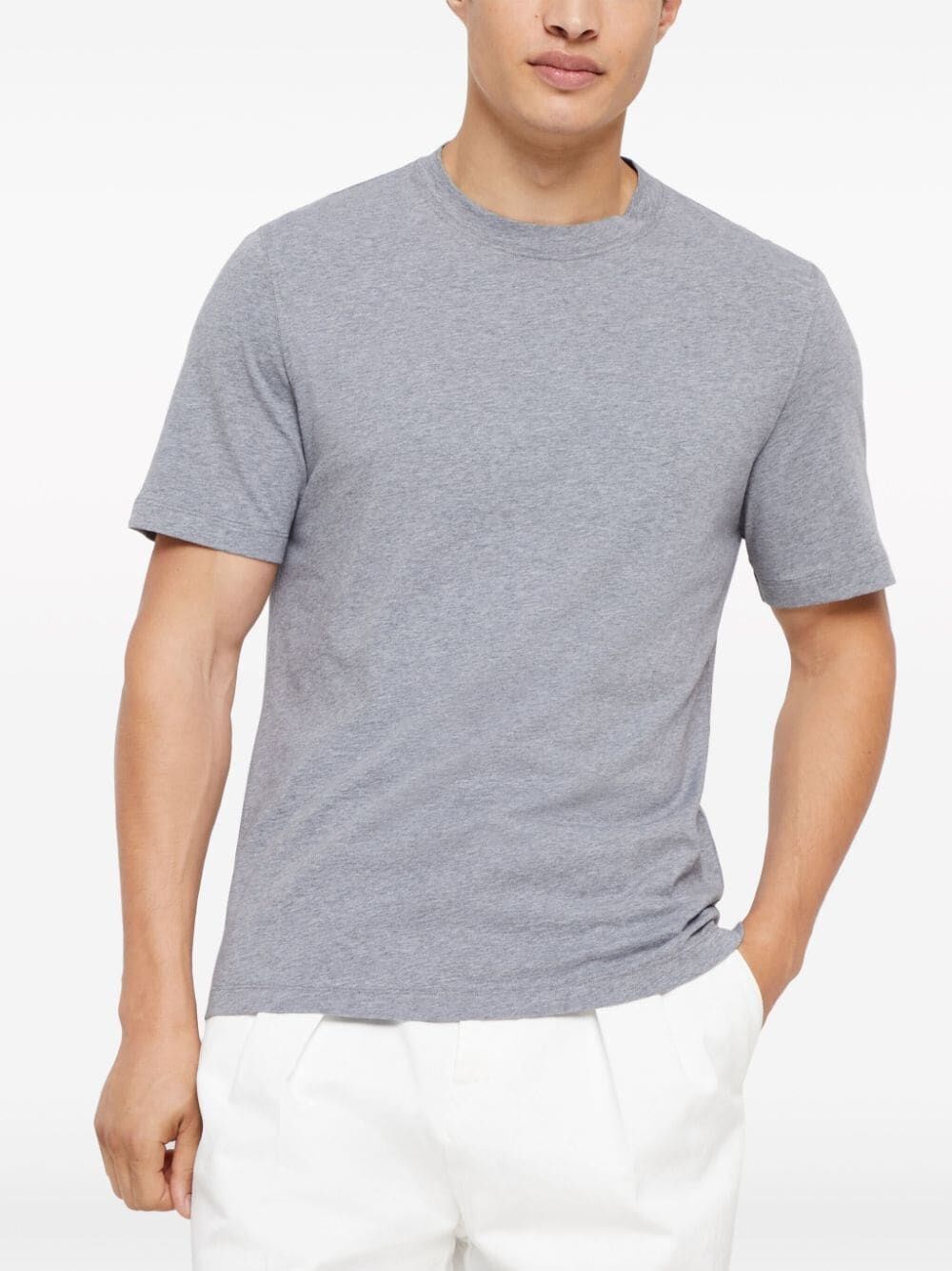 Brunello Cucinelli Jersey T-Shirt Size US M / EU 48-50 / 2 - 4 Thumbnail