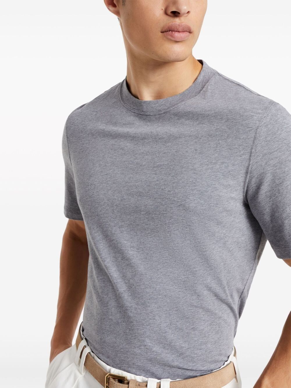 Brunello Cucinelli Jersey T-Shirt Size US M / EU 48-50 / 2 - 5 Thumbnail