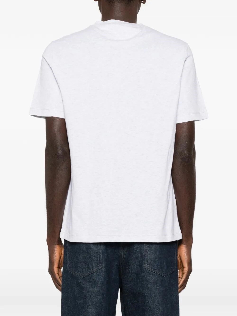Brunello Cucinelli Crew-Neck T-Shirt With Logo Size US XXL / EU 58 / 5 - 3 Thumbnail
