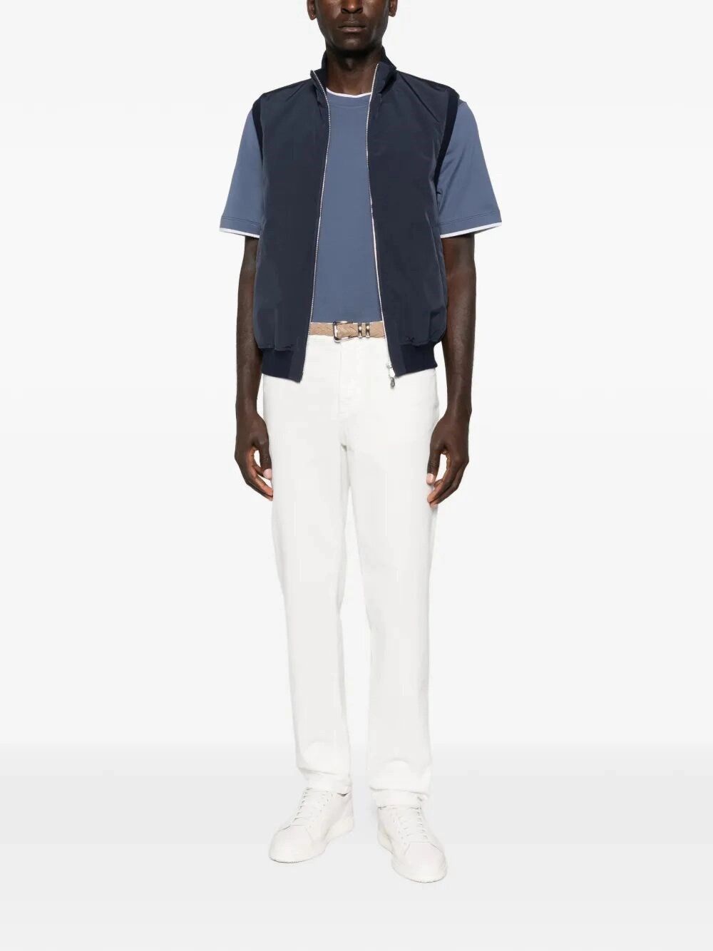 Brunello Cucinelli T-Shirt With Faux-Layering Size US XXL / EU 58 / 5 - 2 Thumbnail