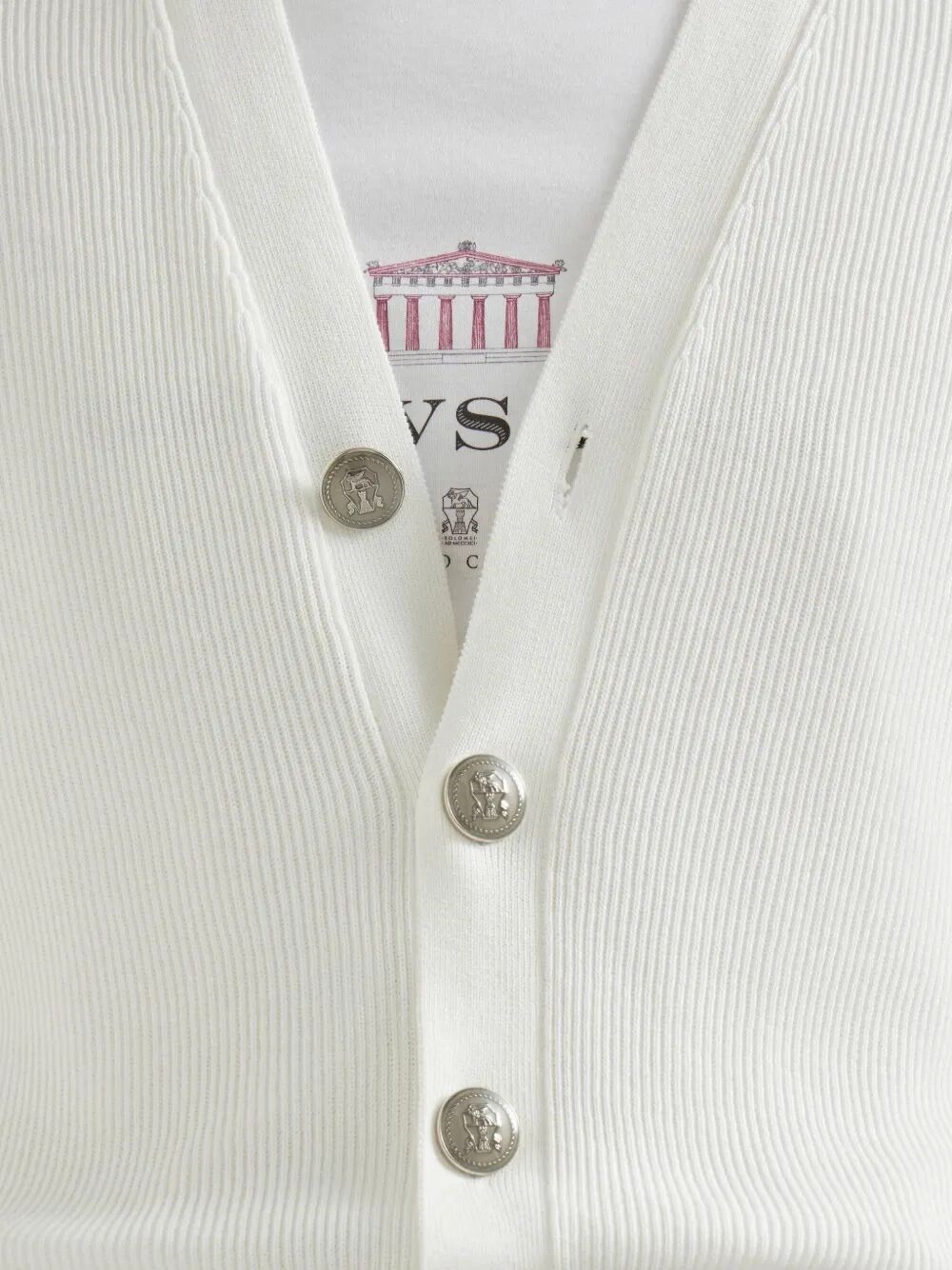 Brunello Cucinelli English Rib Knit Cardigan Size US M / EU 48-50 / 2 - 3 Thumbnail