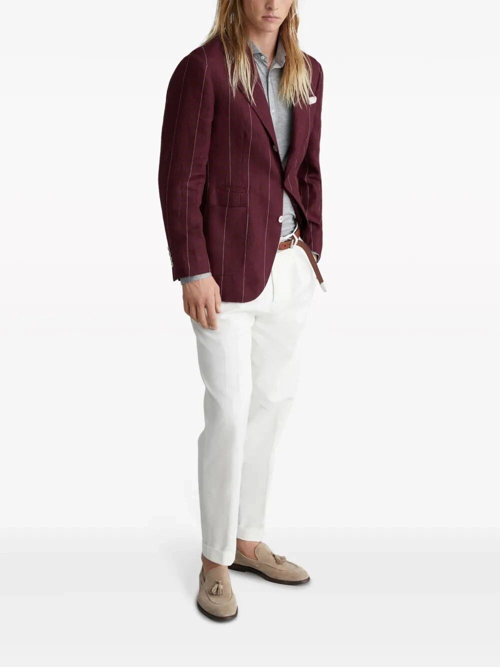 Brunello Cucinelli Silk And Cotton Jersey Shirt With Spread Collar Size US XXL / EU 58 / 5 - 2 Thumbnail