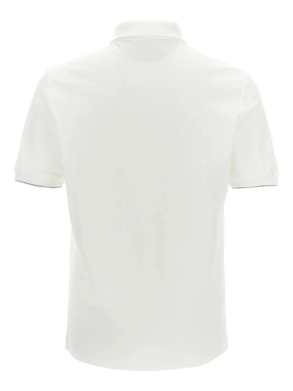 Brunello Cucinelli Short Sleeve Polo Shirt with Logo Size US M / EU 48-50 / 2 - 2 Thumbnail