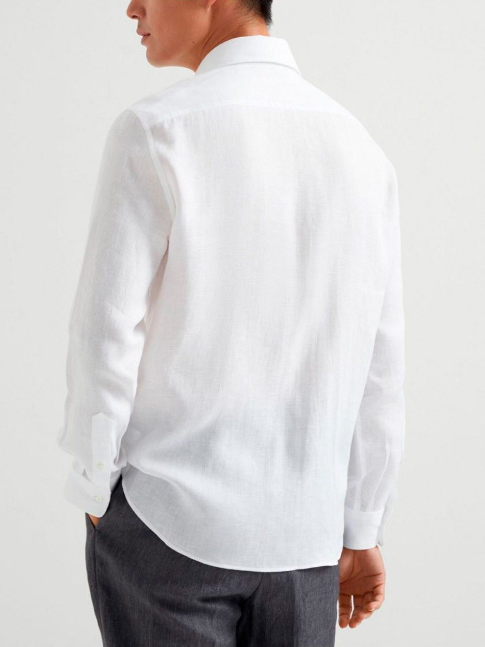 Brunello Cucinelli Linen Shirt Size US L / EU 52-54 / 3 - 6 Thumbnail