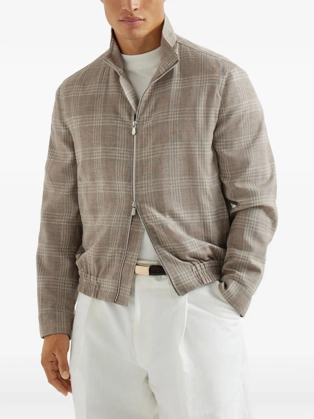 Brunello Cucinelli Bomber Jacket Size US L / EU 52-54 / 3 - 5 Thumbnail
