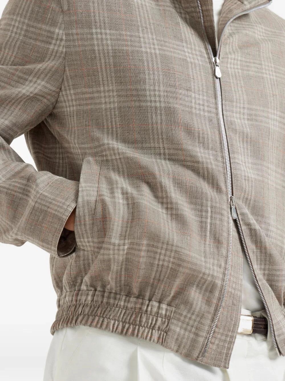 Brunello Cucinelli Bomber Jacket Size US L / EU 52-54 / 3 - 2 Thumbnail