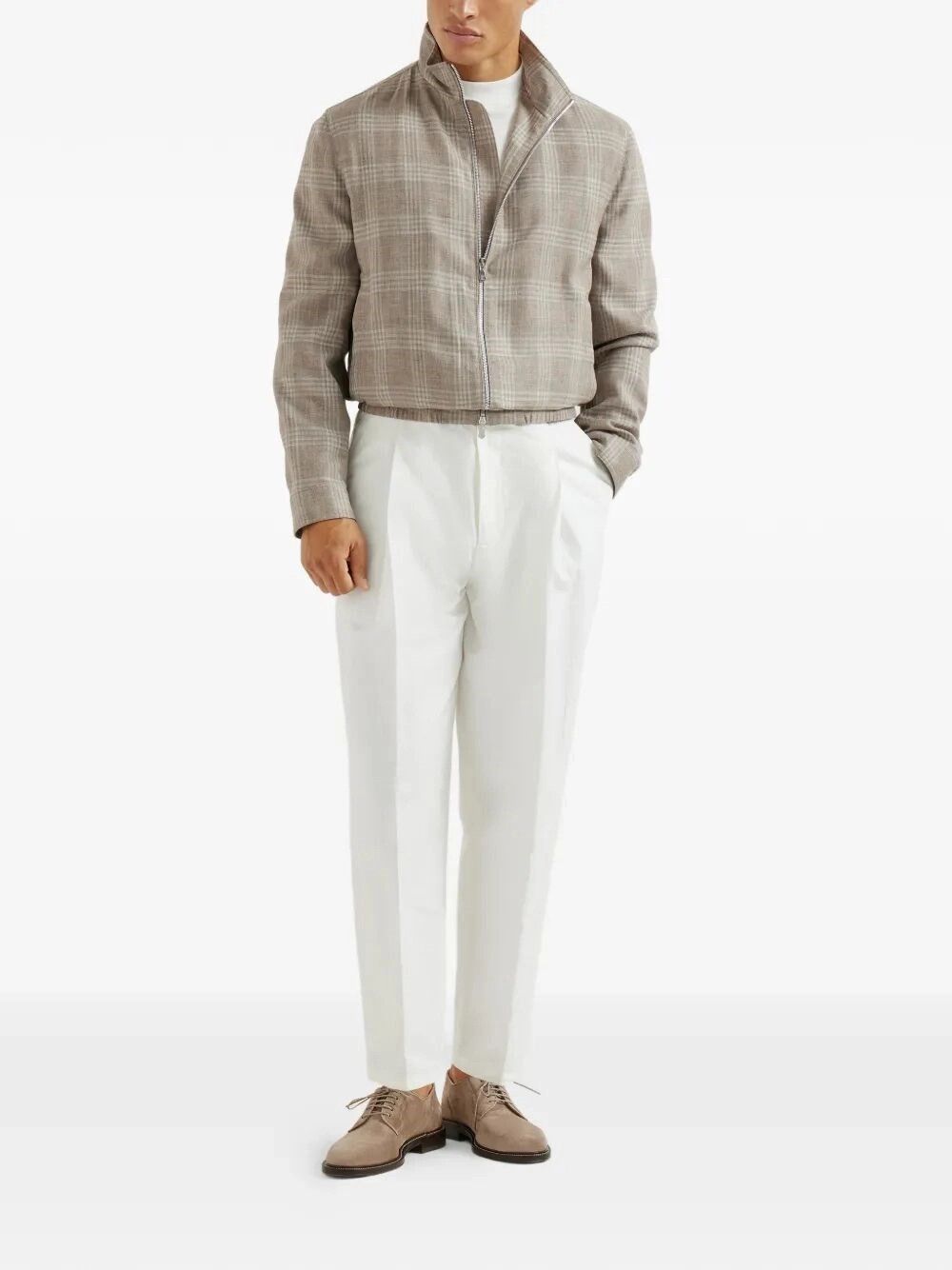 Brunello Cucinelli Bomber Jacket Size US L / EU 52-54 / 3 - 3 Thumbnail