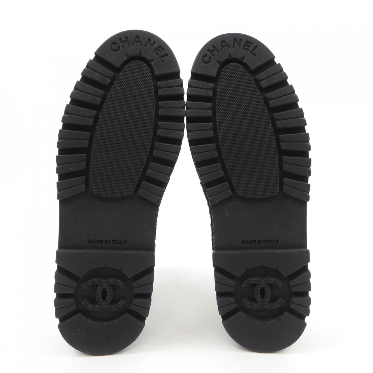 Chanel Chanel Chanel G37927X56283 Calfskin Boots Leather Shoes G37927X56283 DUTY FREE for USA Size ONE SIZE - 4 Thumbnail