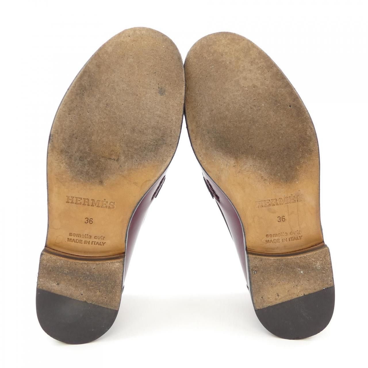 Hermes Hermes Hermes Leather Shoes Leather Shoes DUTY FREE for USA Size ONE SIZE - 4 Thumbnail