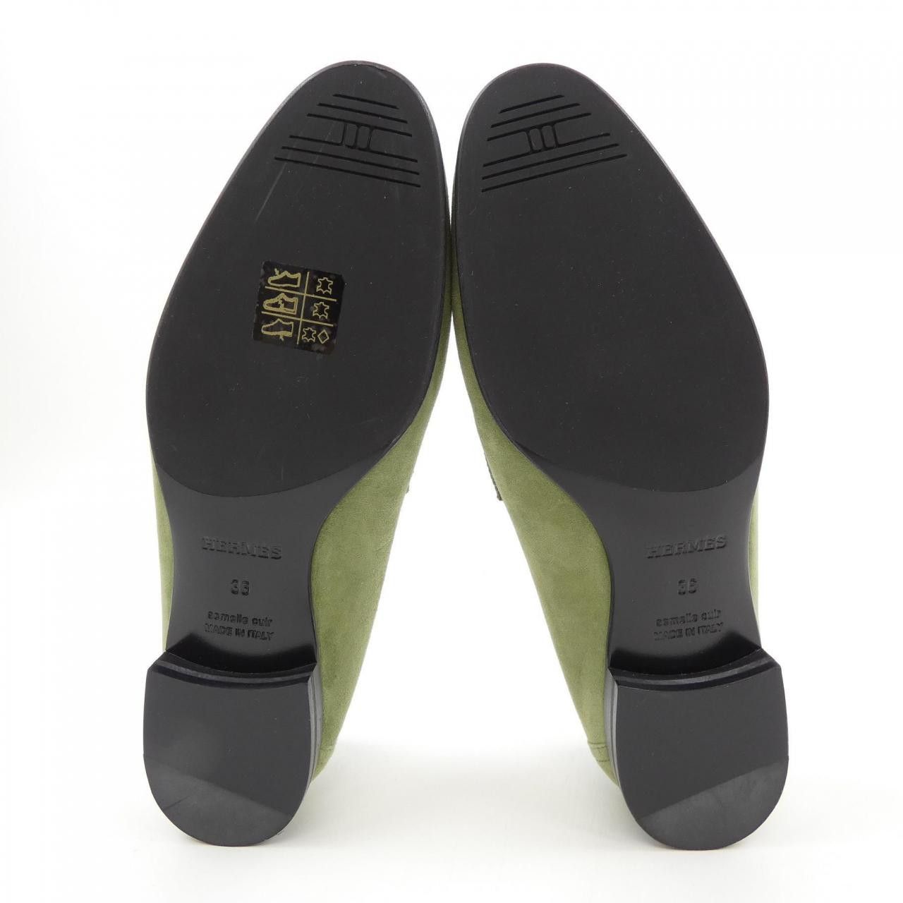 Hermes Hermes Hermes Chevre Velours Shoes Suede Shoes DUTY FREE for USA Size ONE SIZE - 4 Thumbnail