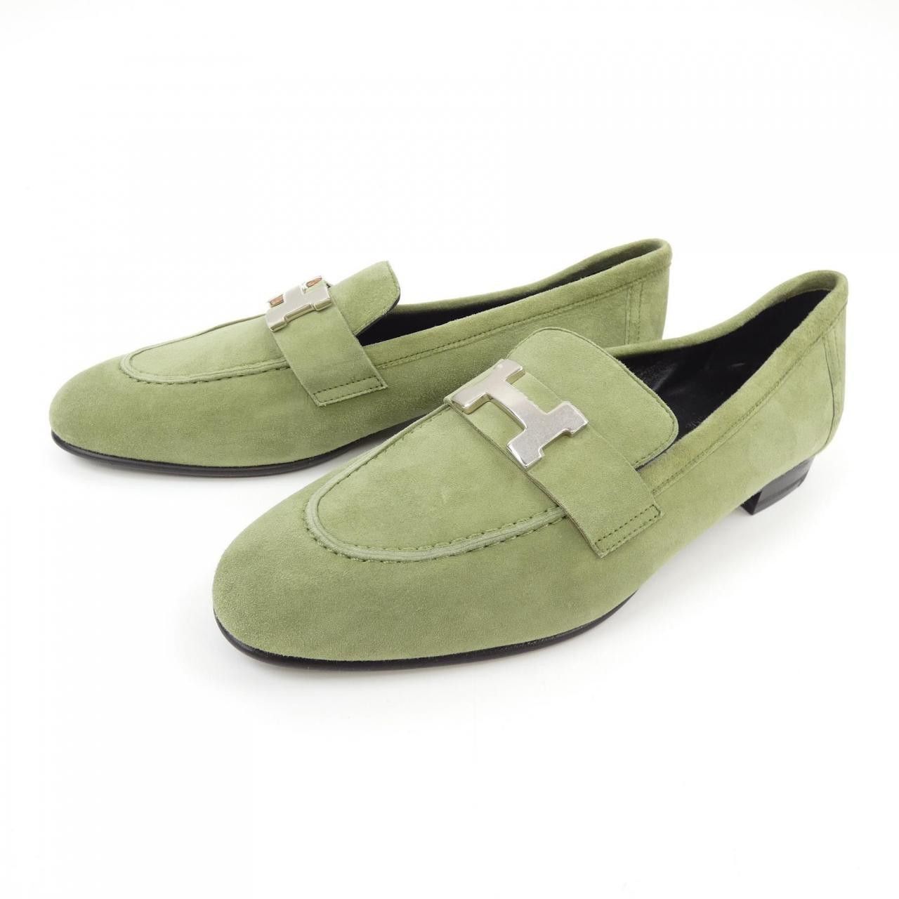 Hermes Hermes Hermes Chevre Velours Shoes Suede Shoes DUTY FREE for USA Size ONE SIZE - 3 Thumbnail