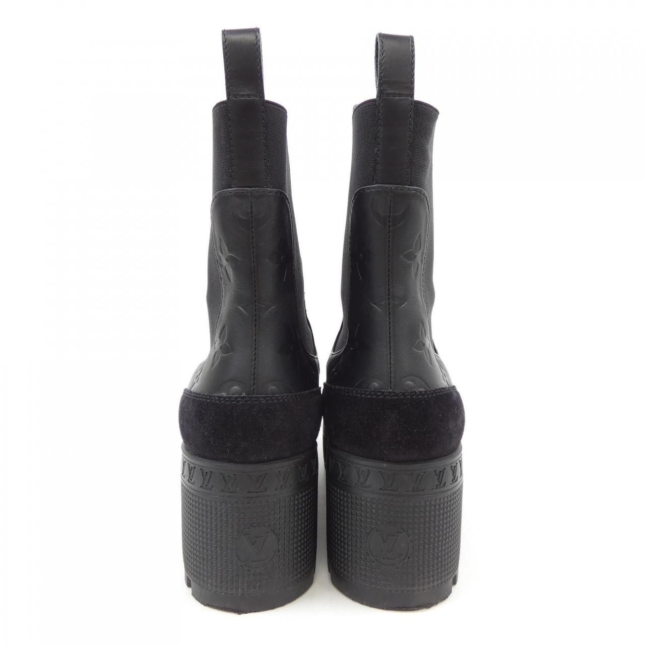 Louis Vuitton Louis Vuitton Louis Vuitton Laureate Line Suede Calf Boots Suede Shoes DUTY FREE for USA Size ONE SIZE - 5 Thumbnail