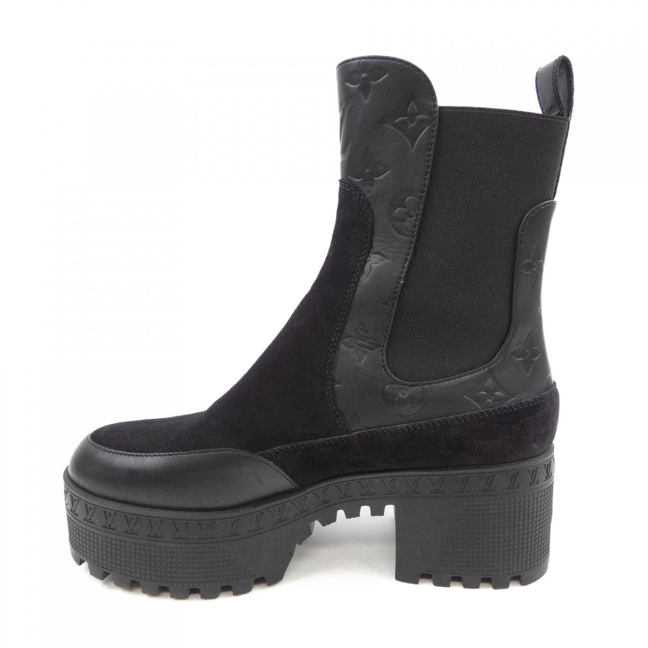 Louis Vuitton Louis Vuitton Louis Vuitton Laureate Line Suede Calf Boots Suede Shoes DUTY FREE for USA Size ONE SIZE - 2 Thumbnail