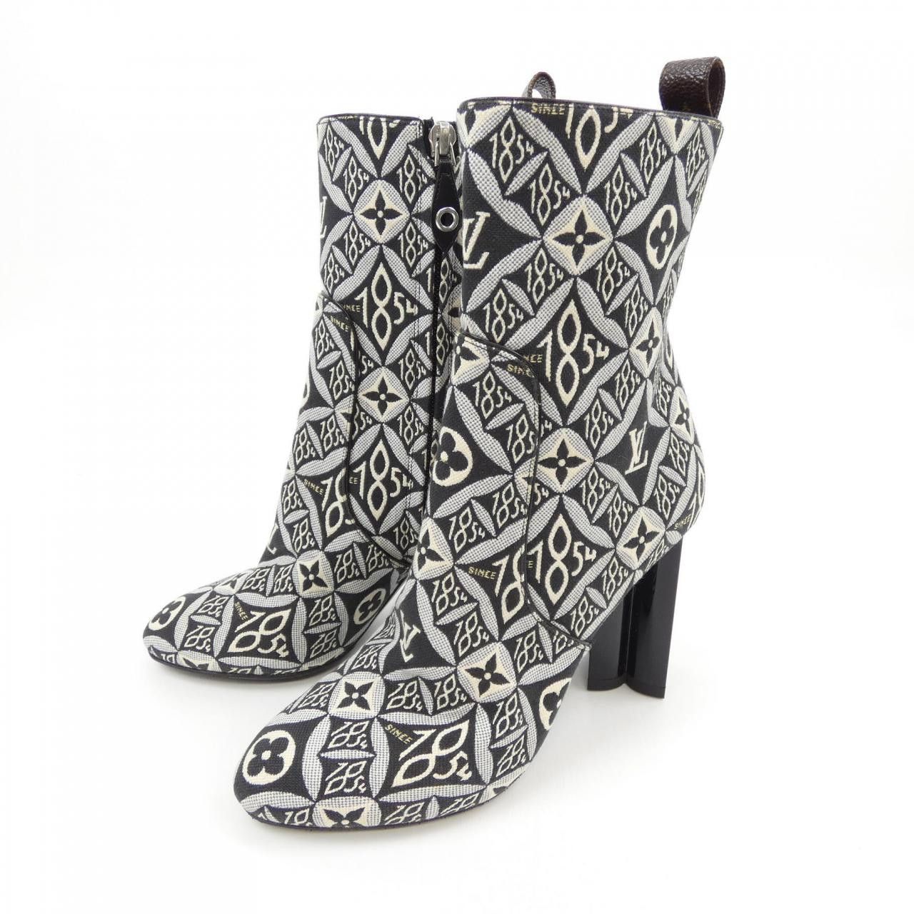 Louis Vuitton Louis Vuitton Louis Vuitton Silhouette Line Boots Leather Shoes DUTY FREE for USA Size ONE SIZE - 3 Thumbnail