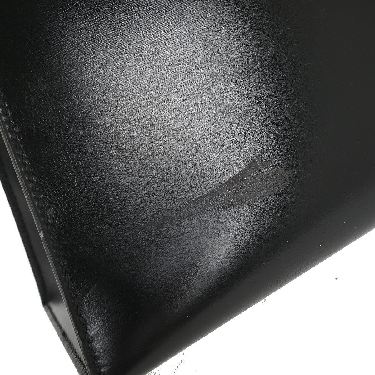 Hermes Hermes Kelly Handbag Black Box Calf with Gold Hardware Size ONE SIZE - 11 Thumbnail