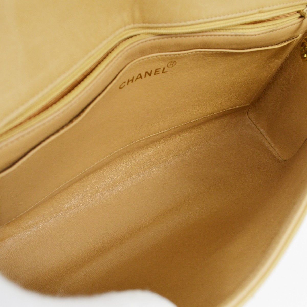 Chanel Vintage CC Flap Shoulder Bag Quilted Lambskin