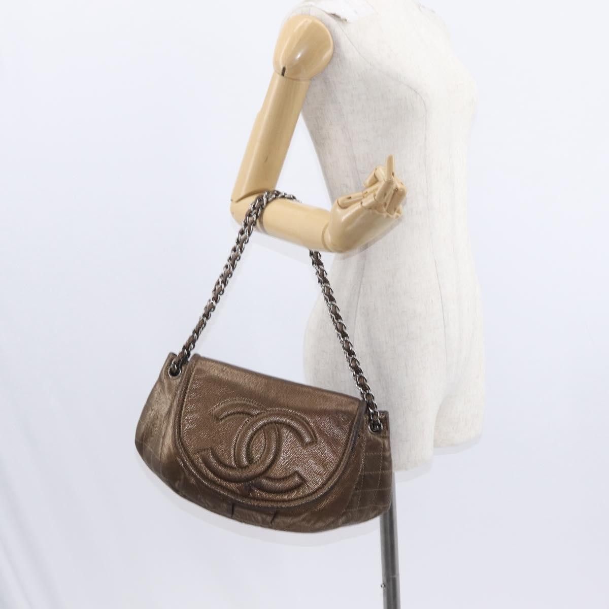 Chanel Chanel Timeless Half Moon Flap Bag Caviar Size ONE SIZE - 14 Thumbnail