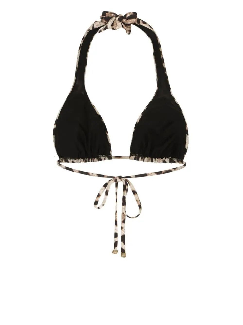 Dolce & Gabbana Padded Triangle Bikini Top Size XL / US 12-14 / IT 48-50 - 3 Thumbnail