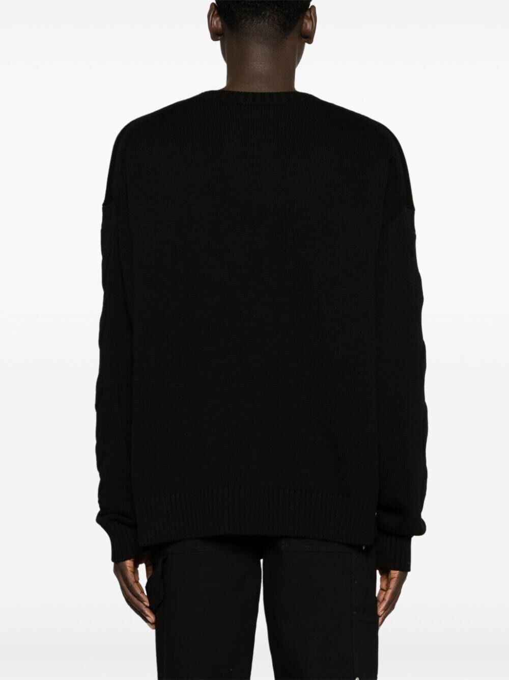 Off-White `3D Diag` Knit Crew-Neck Sweater Size US S / EU 44-46 / 1 - 5 Thumbnail